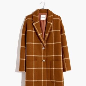 Windowpane Elmcourt Coat in Insuluxe Fabric